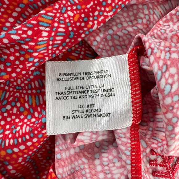 Coolibar Big Wave Swim Skort Womens XL Printed Multicolored NWT SS-1892 - Picture 8 of 12